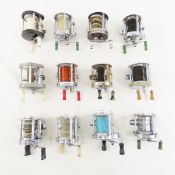 12 Vintage Bait Casting Reels Pflueger, Langley