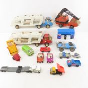 Vintage Tonka and other toy cars & trucks