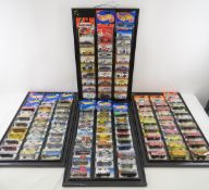 107 Hot Wheels & Matchbox Diecast Cars Carded