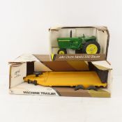 ERTL John Deere tractor & machine trailer in boxes