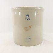 2 Gallon Red Wing Union Stoneware Crock