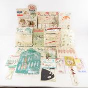 Vintage Fishing Lure Displays With Lures