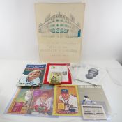 MLB Programs, Photos & Collectibles