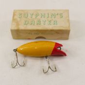 Vintage Sutphin's Darter Lure In Original Box