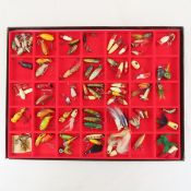 Hula Popper & Other Small Lures In Display