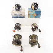 6 Vintage Fishing Reels Ocean City, Penn, Pflueger