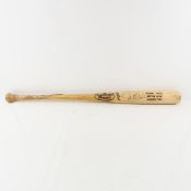 MN Twins Dustan Mohr Signed Game Used Bat
