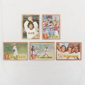 5 1962 Topps Baseball Cards- Marichal, Ruth