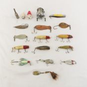 Vintage Fishing Lures & Bait Casting Reel