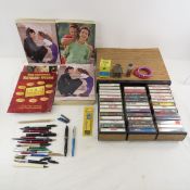 JC Penny Catalogs, Cassette Tapes, Vintage Pens