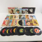 45rpm Record Collection, Johnny Cash, Elvis