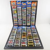 105 Hot Wheels & Matchbox, Diecast Cars Carded