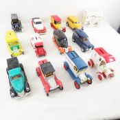 12 ERTL Diecast banks, 1 with box