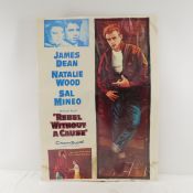 Vintage Rebel Without A Cause Movie Poster