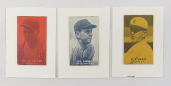 3 1934 Original Baseball Cards