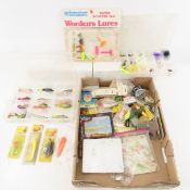 Vintage Fishing lures, many in packages