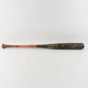 MN Twins Matt Lawton Signed Game Used Bat