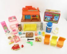 Peanuts Lunchbox & Thermos, Doll Furniture