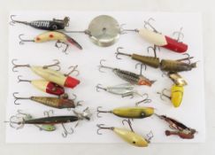 Vintage Fishing Lures, Heddon, Millsite & more
