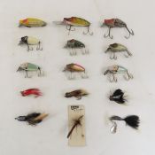 15 Heddon Lures, Midget Digit