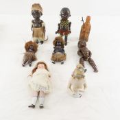 PMI Zulu Tribal Dolls, Half Doll & More