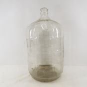 Vintage CRISA 5 Gallon Glass Jug, Made in Mexico