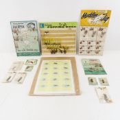 Fly Fishing Lures & Bugs On Display Cards & More