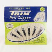 1958 TRIM Nail Clippers Store Display with 12 Clip