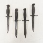 4 Vietnam Era M7 Bayonets