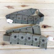2 - WW2 M-1923 Ammo Belts with inside straps