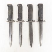 4 US M5 Bayonets