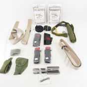 Military surplus slings, holsters and more