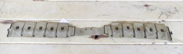 M1917 Ammo Belt, Cartridge Dismounted