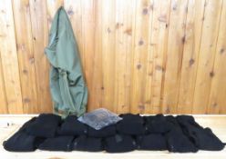 20 Black Fleece Bibs - Small