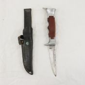 Olson OK Solingen 3 inch knife with sheath