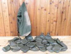 40 2-quart canteens with lids