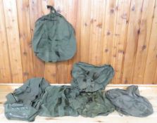 6 Zippered Duffle Bags