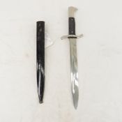 WW2 German Fireman's Dagger with scabbard