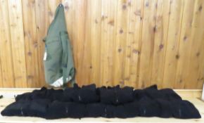 12 Black Fleece Jackets