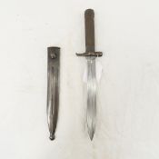 Swedish M1896 Bayonet converted to Trench Knife