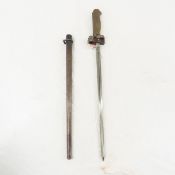 M1886 French Lebel Bayonet with scabbard