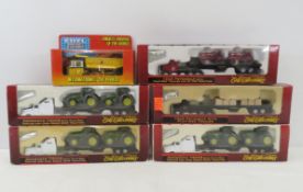 5 ERTL 1:87 Diecast Kenworth Semi Tractor Trailers