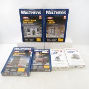 6 Walthers HO Model Kits- Sealed
