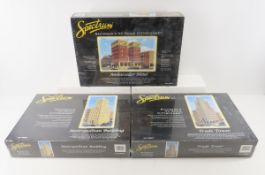 3 Spectrum Bachmann's HO scale city scenes