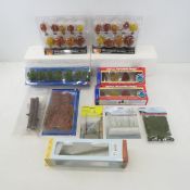 HO Scale Trees, Palm Tree & Log Load JIP