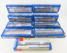 9 Walthers Mainline HO Train Cars NIP