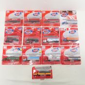 13 Mini Metals 1:87 Semi Truck Tractor Trailer NIP