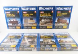 8 Walthers HO scale model kits sealed