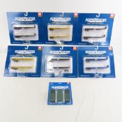 6 Scene Masters HO Scale Flatbed Trailer 2 Pks NIP