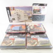 6 Walters cornerstone HO building kits all sealed